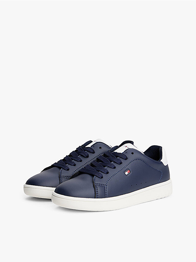 Çocuk Unisex Low Cut Lace-Up Sneaker Lacivert EF00033848007