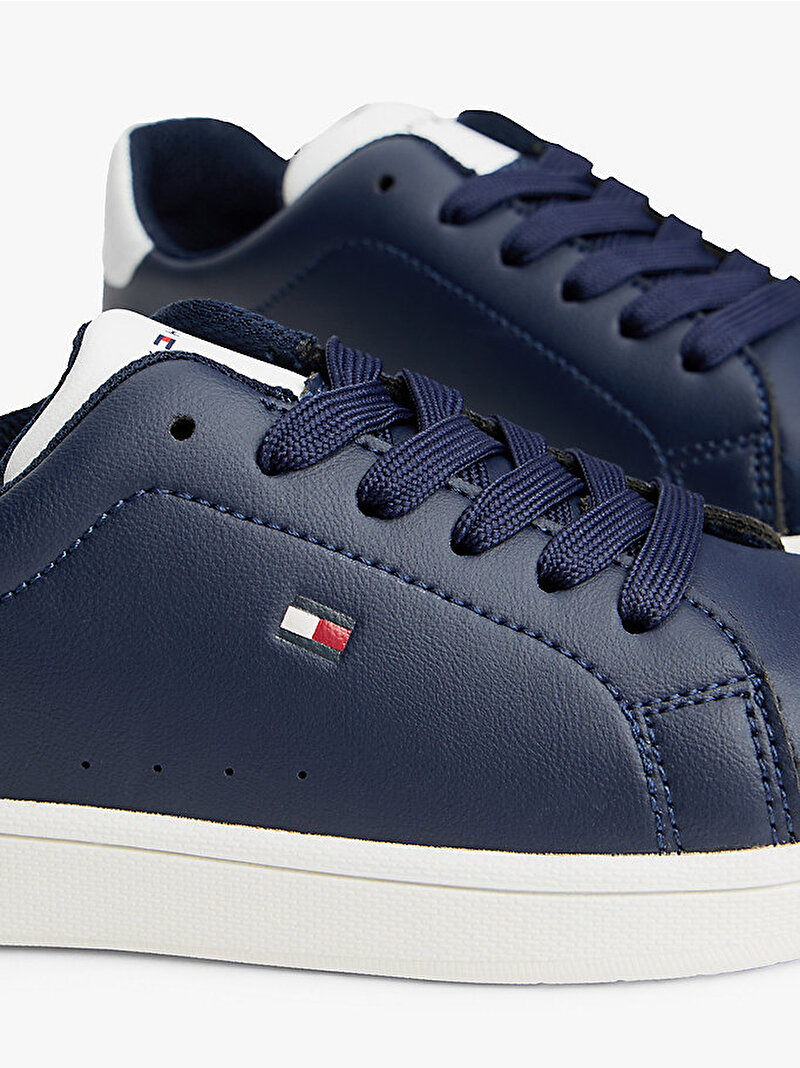 Çocuk Unisex Low Cut Lace-Up Sneaker Lacivert EF00033848007