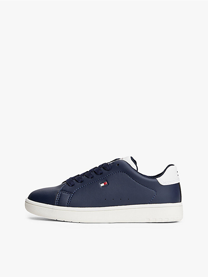 Çocuk Unisex Low Cut Lace-Up Sneaker Lacivert EF00033848007