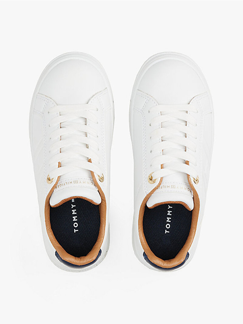 Çocuk Unisex Low Cut Lace-Up Sneaker Beyaz EF00033857336