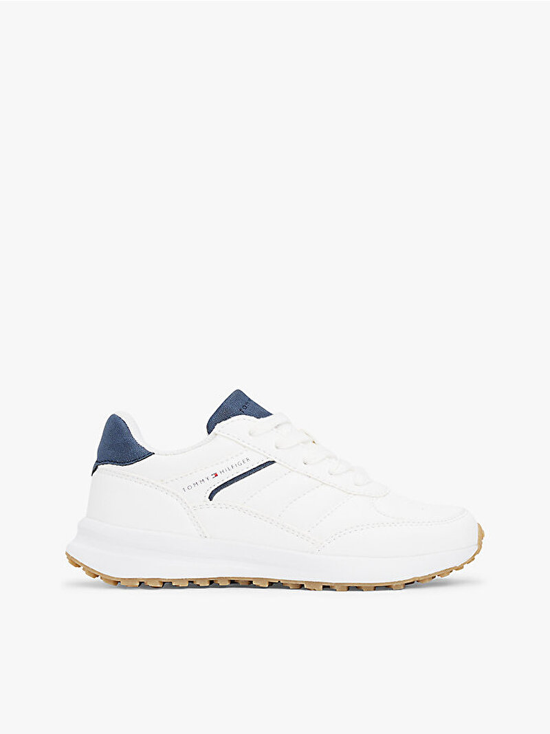 Çocuk Unisex Low Cut Lace Up Velcro Sneaker Beyaz  EF00033873336