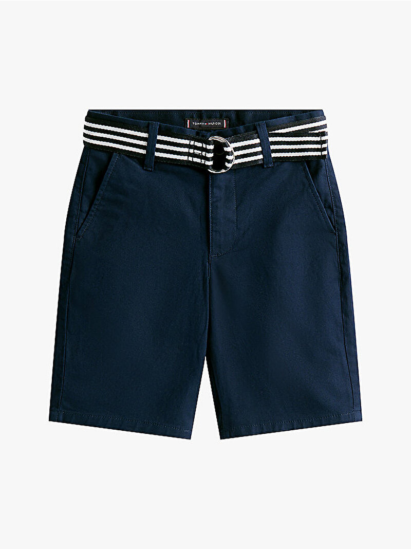 Erkek Çocuk Woven Kemerli Şort Lacivert KB0KB09474C1G