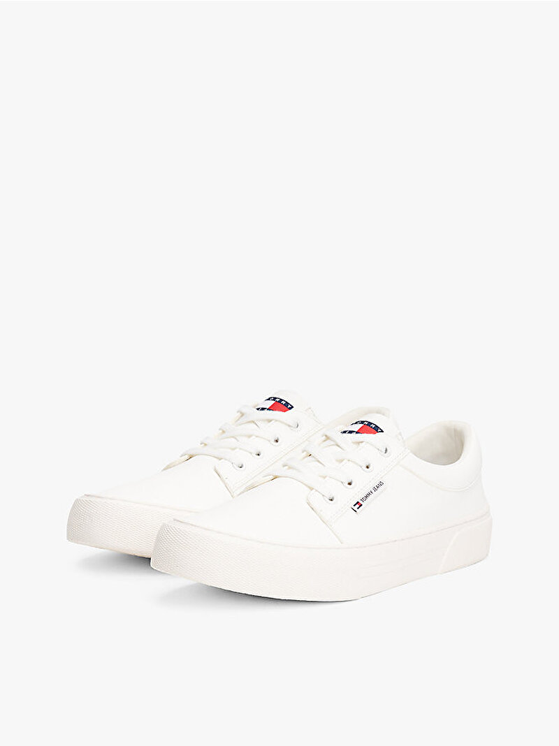 Erkek TJM Vulcanic Skate Sneaker Beyaz  EM0EM01400TCR