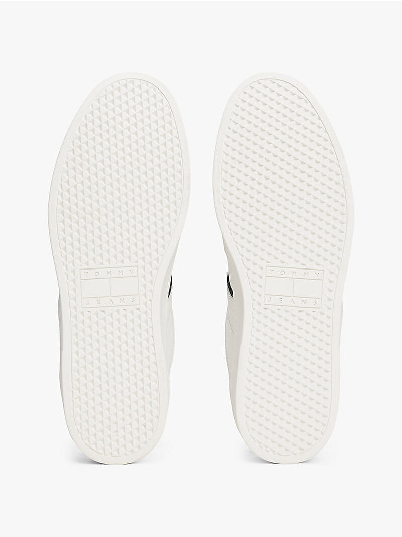 Erkek The Greenwich Leather Sneaker Ekru EM0EM01571TCR