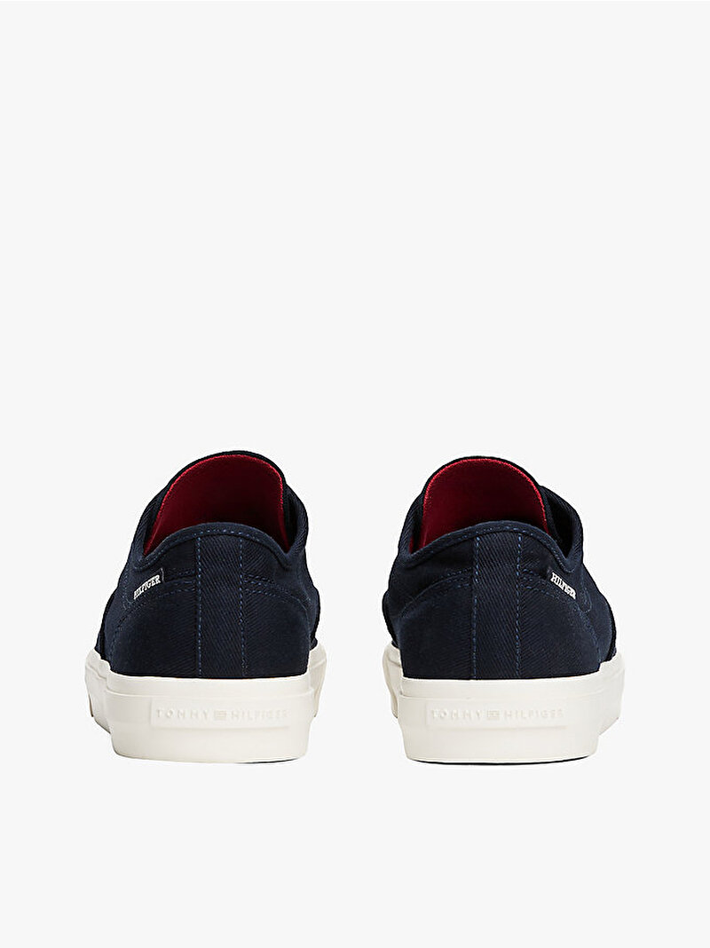 Erkek TH Vulcanic Low Oxford Sneaker Lacivert FM0FM05400DW5