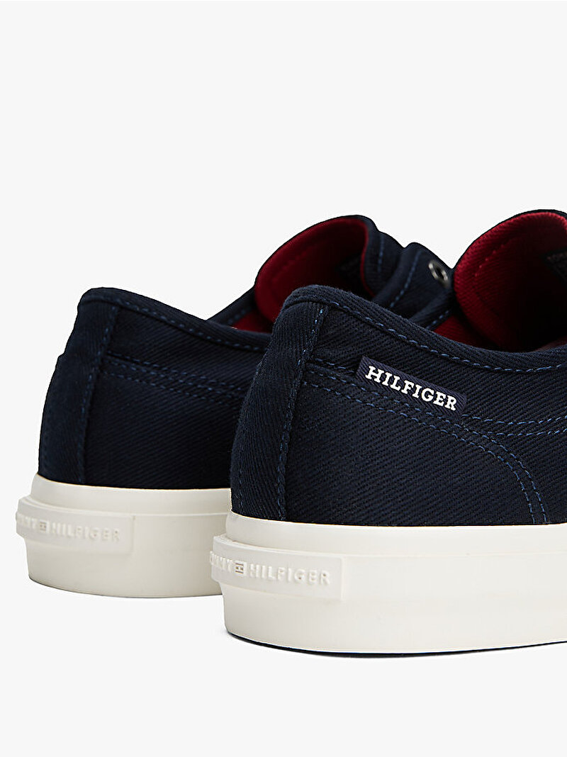 Erkek TH Vulcanic Low Oxford Sneaker Lacivert FM0FM05400DW5