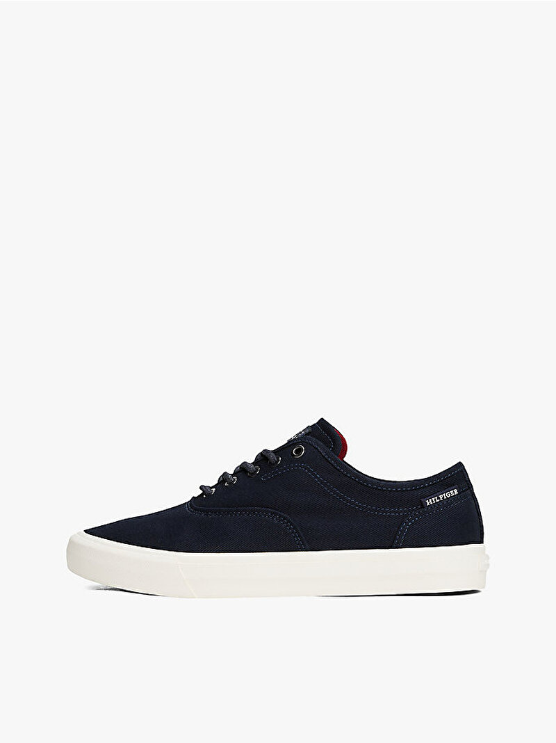 Erkek TH Vulcanic Low Oxford Sneaker Lacivert FM0FM05400DW5