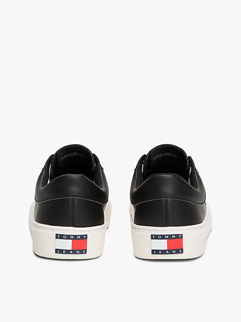 Erkek TJM Vulcanic Skate Sneaker Siyah EM0EM01400BDS