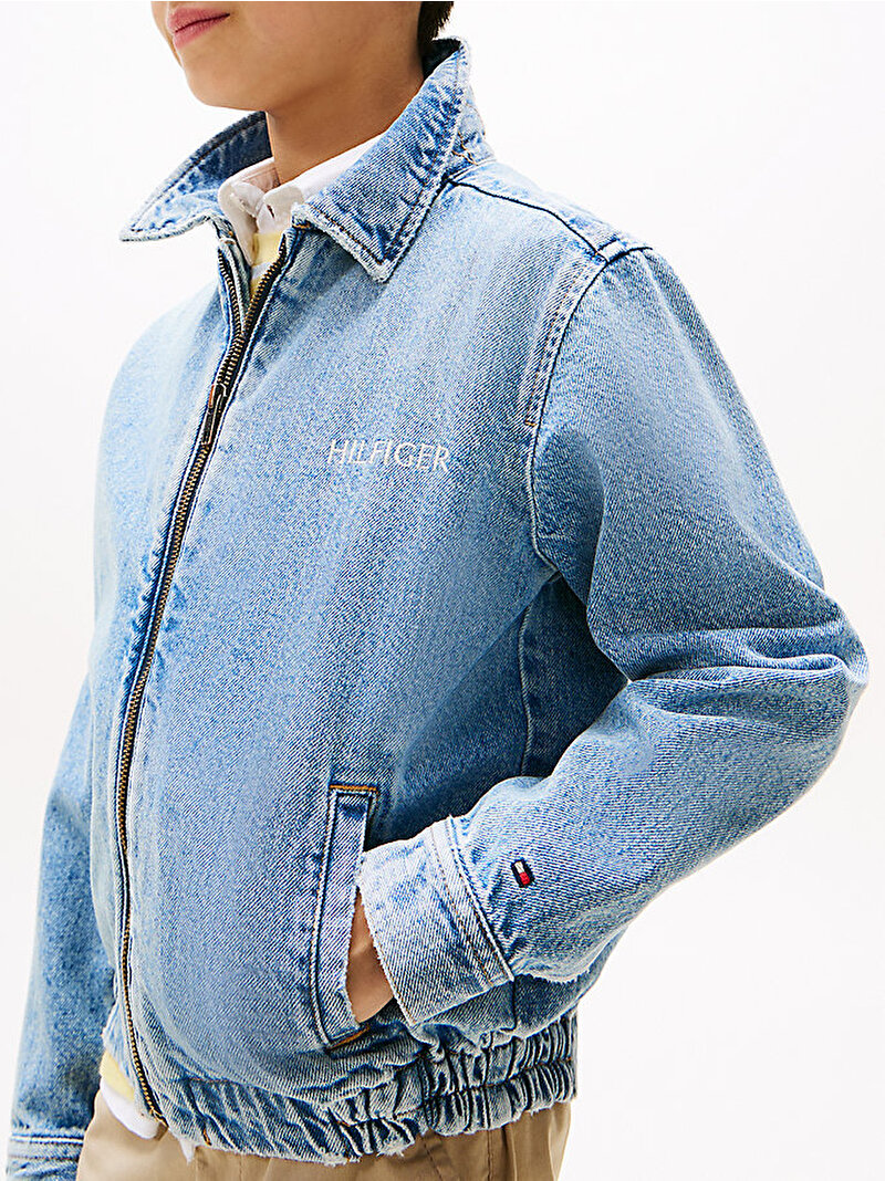 Erkek Çocuk IVY Relaxed Denim Ceket Mavi  KB0KB095781AP