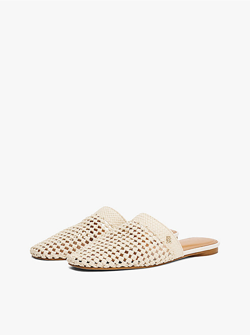 Kadın Crochet Mule Loafer Bej  FW0FW08413ACJ