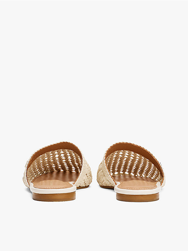 Kadın Crochet Mule Loafer Bej  FW0FW08413ACJ