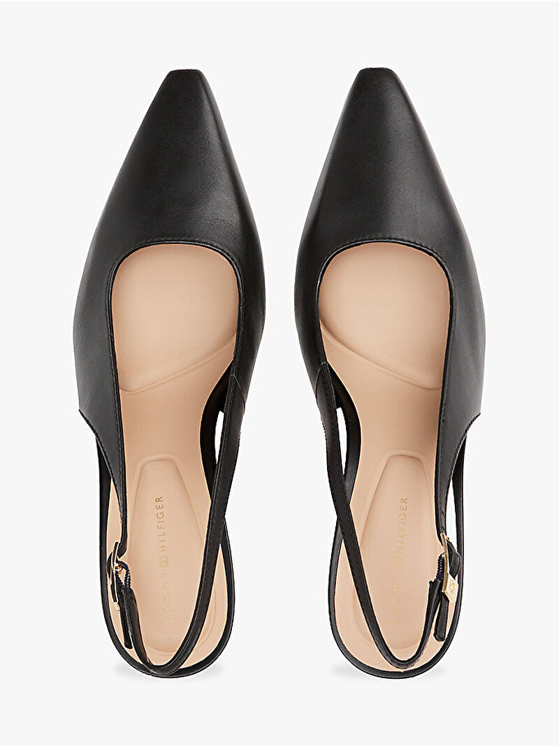 Kadın Squared Toe Topuklu Ayakkabı Siyah FW0FW08636BDS