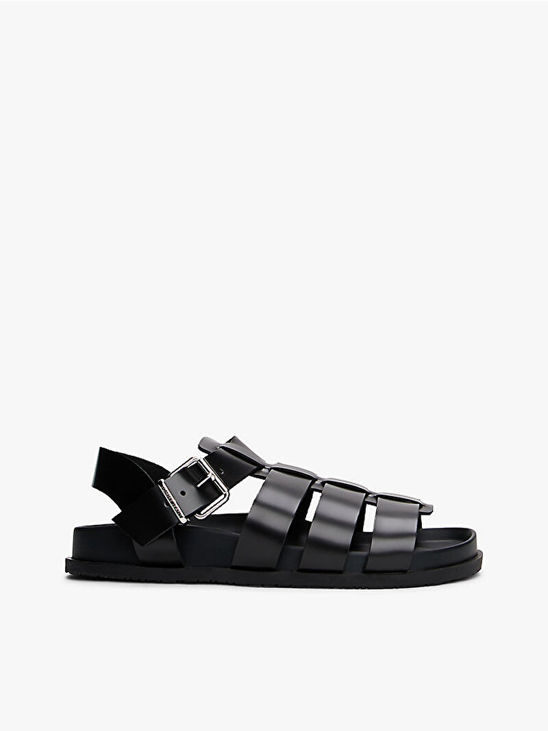 Kadın TJW Fisherman Patent Sandalet Siyah EN0EN02874BDS