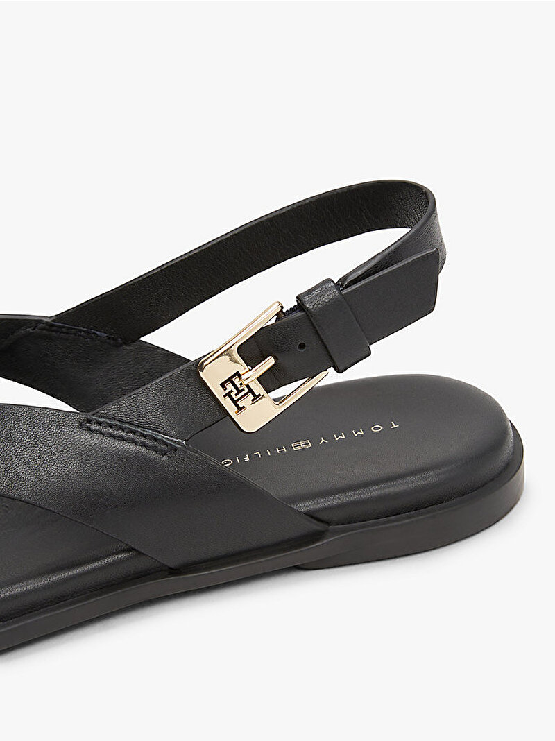 Kadın Color Block Thong Sandalet Siyah FW0FW08883BDS