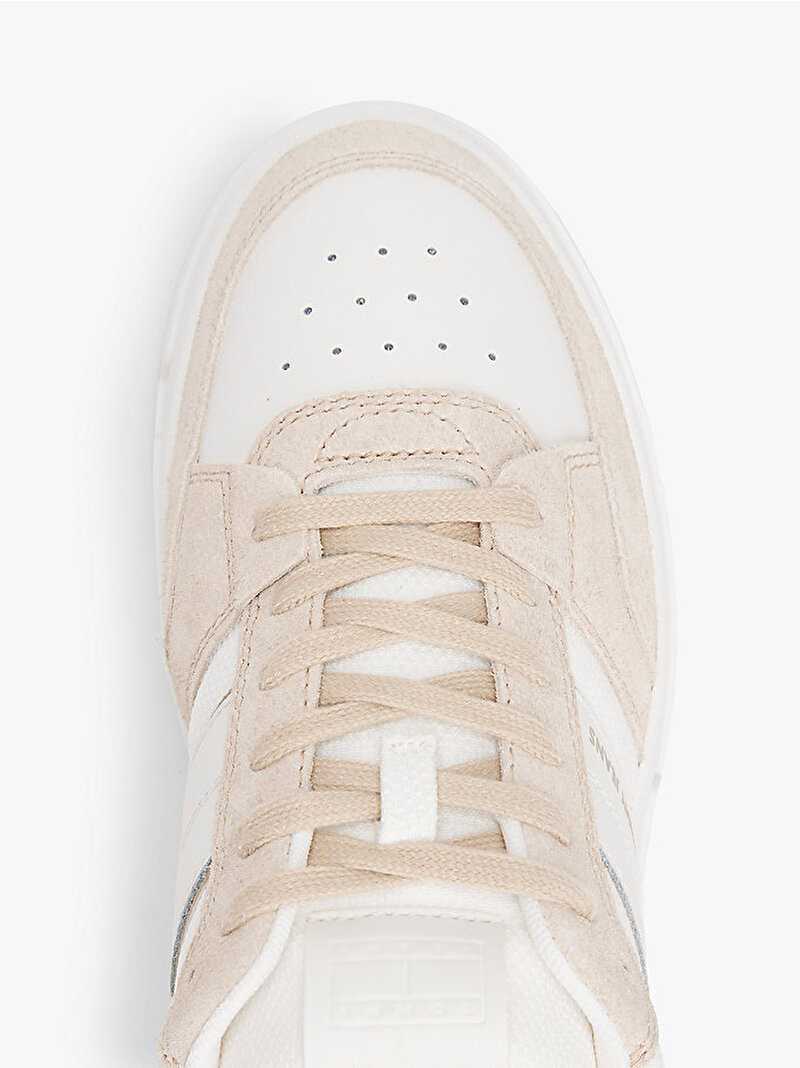 Erkek TJM Cupsole Sneaker Bej  EM0EM01579RBV