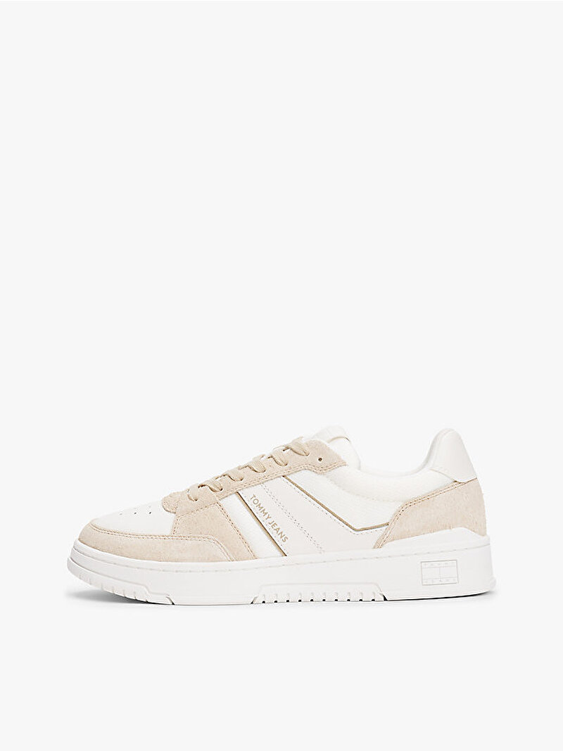 Erkek TJM Cupsole Sneaker Bej  EM0EM01579RBV