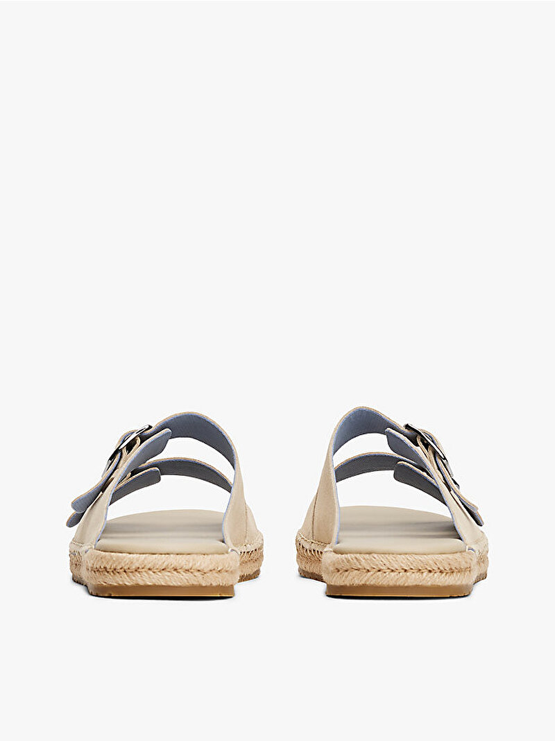 Erkek Flex Jutte Hilfiger Espadril Terlik Bej  FM0FM05503RBT