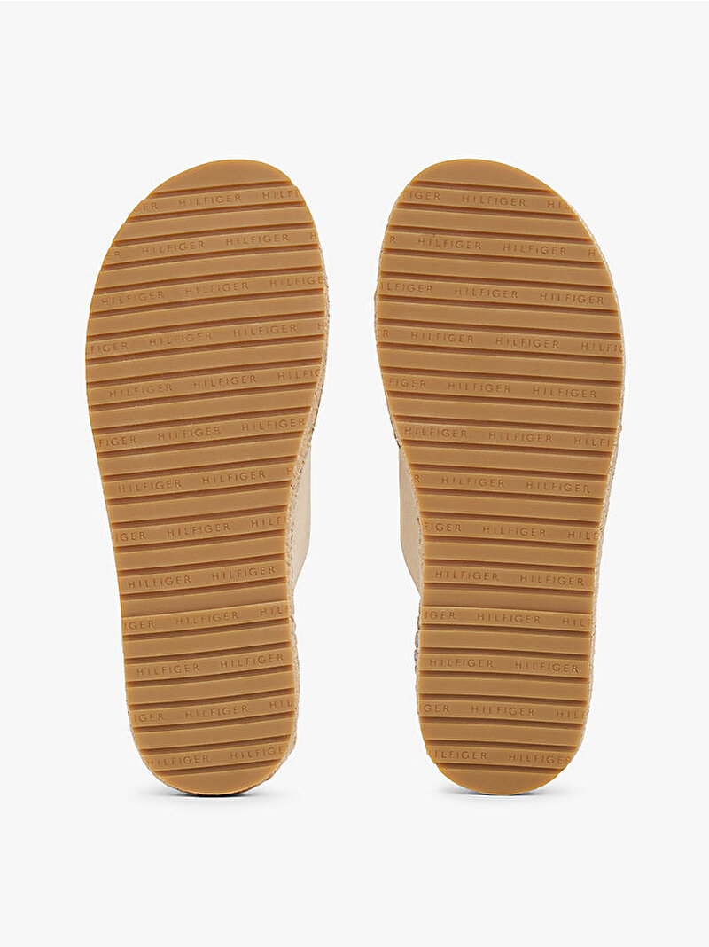Erkek Flex Jutte Hilfiger Espadril Terlik Bej  FM0FM05503RBT