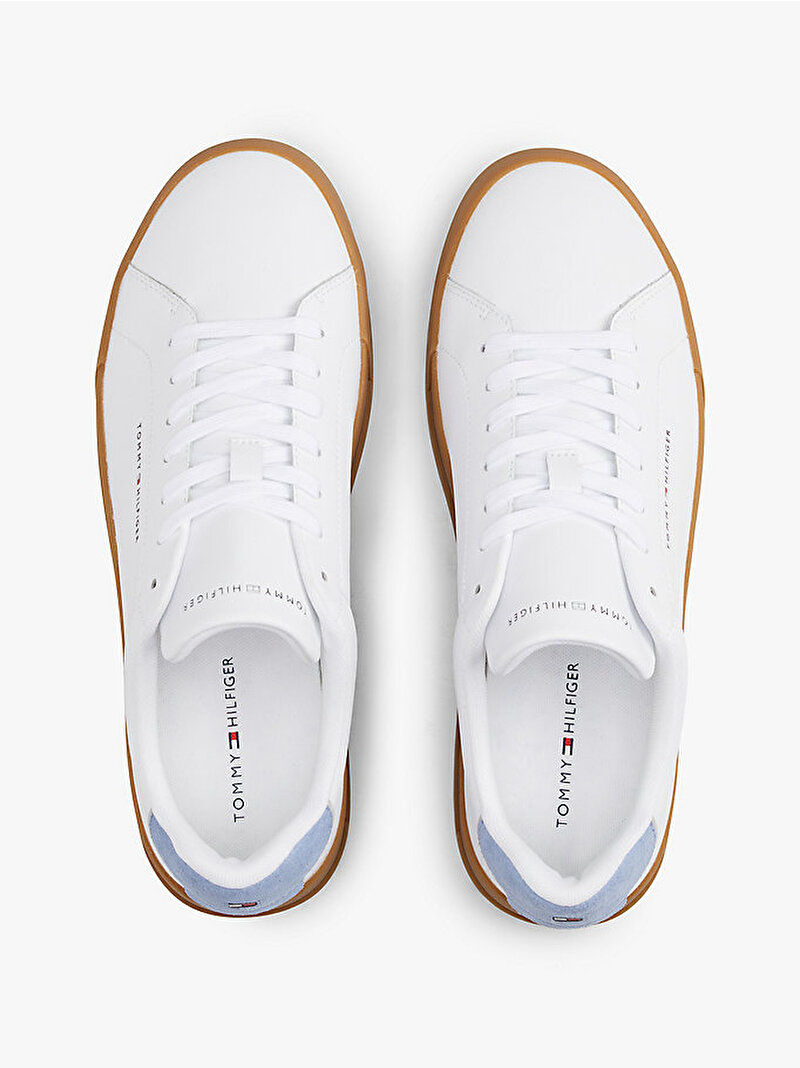 Erkek TH Court Detail Sneaker Beyaz  FM0FM0536705O