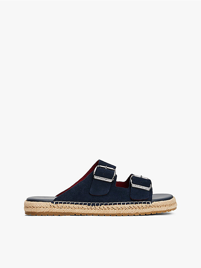 Erkek Flex Jutte Hilfiger Espadril Terlik Lacivert FM0FM05503DW5