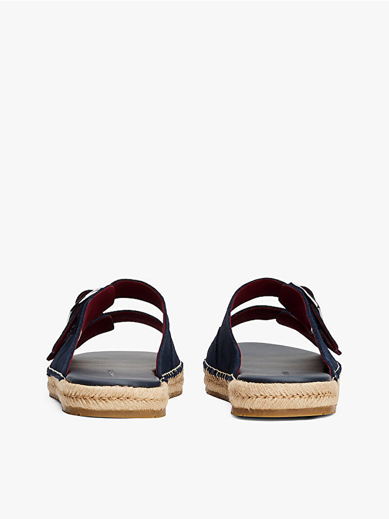 Erkek Flex Jutte Hilfiger Espadril Terlik Lacivert FM0FM05503DW5