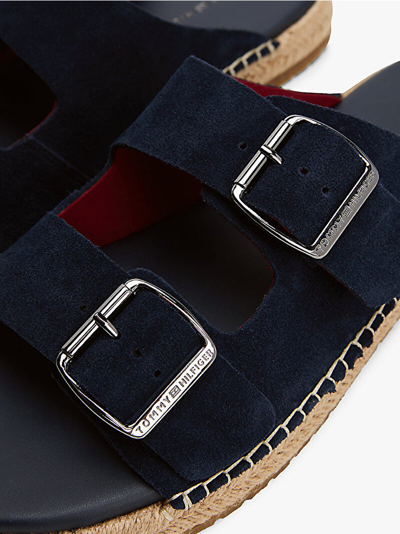 Erkek Flex Jutte Hilfiger Espadril Terlik Lacivert FM0FM05503DW5