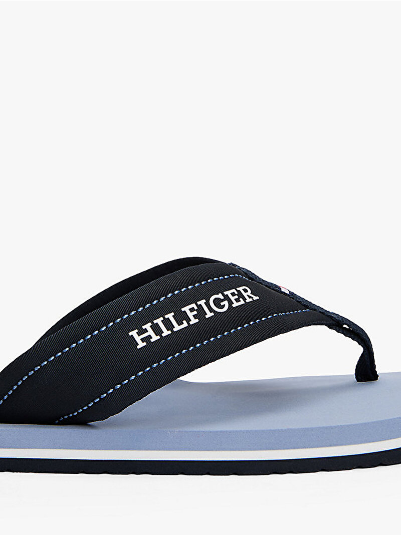 Erkek Hilfiger Padded Plaj Terliği Mavi  FM0FM05536C2B