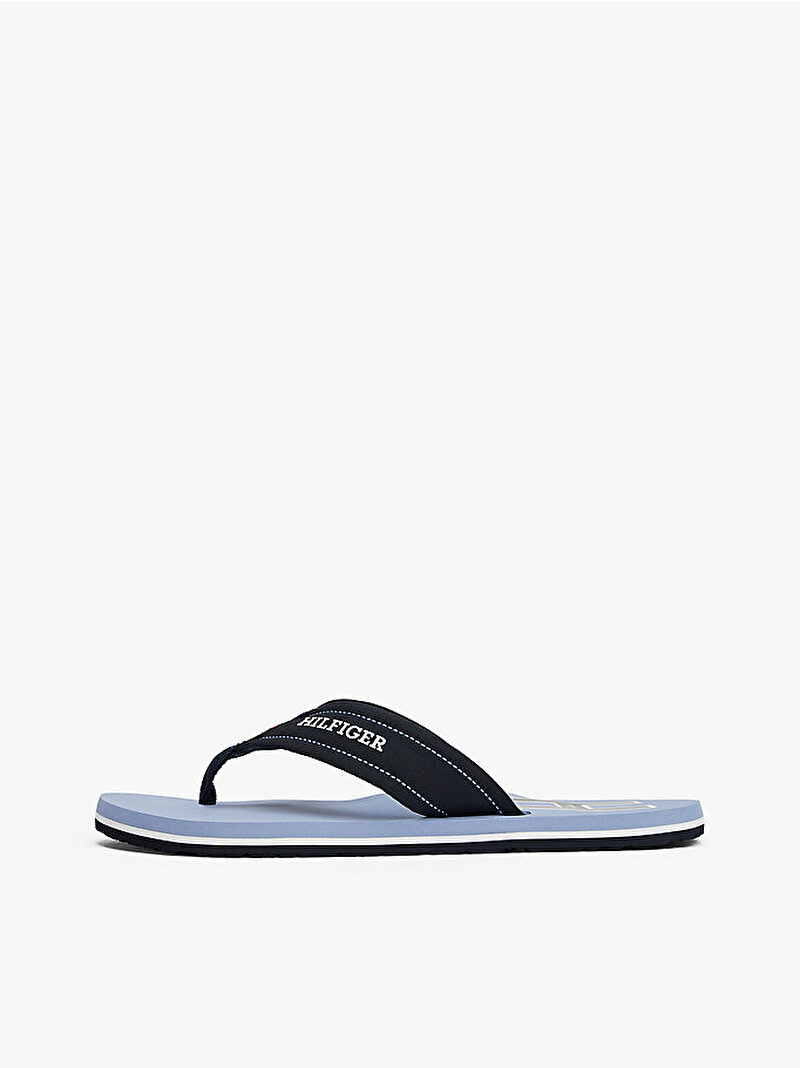 Erkek Hilfiger Padded Plaj Terliği Mavi  FM0FM05536C2B