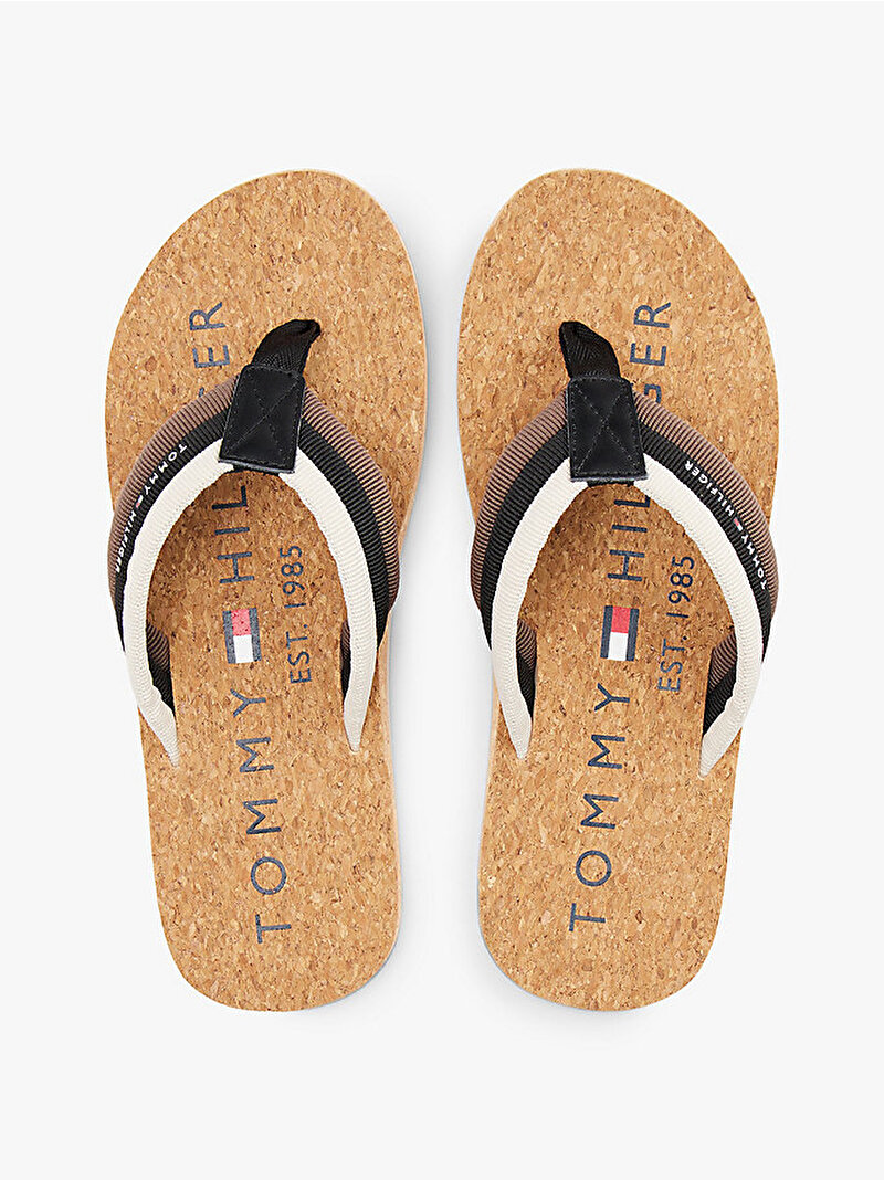 Erkek Hilfiger Cork Plaj Terliği Çok renkli FM0FM05647BDS