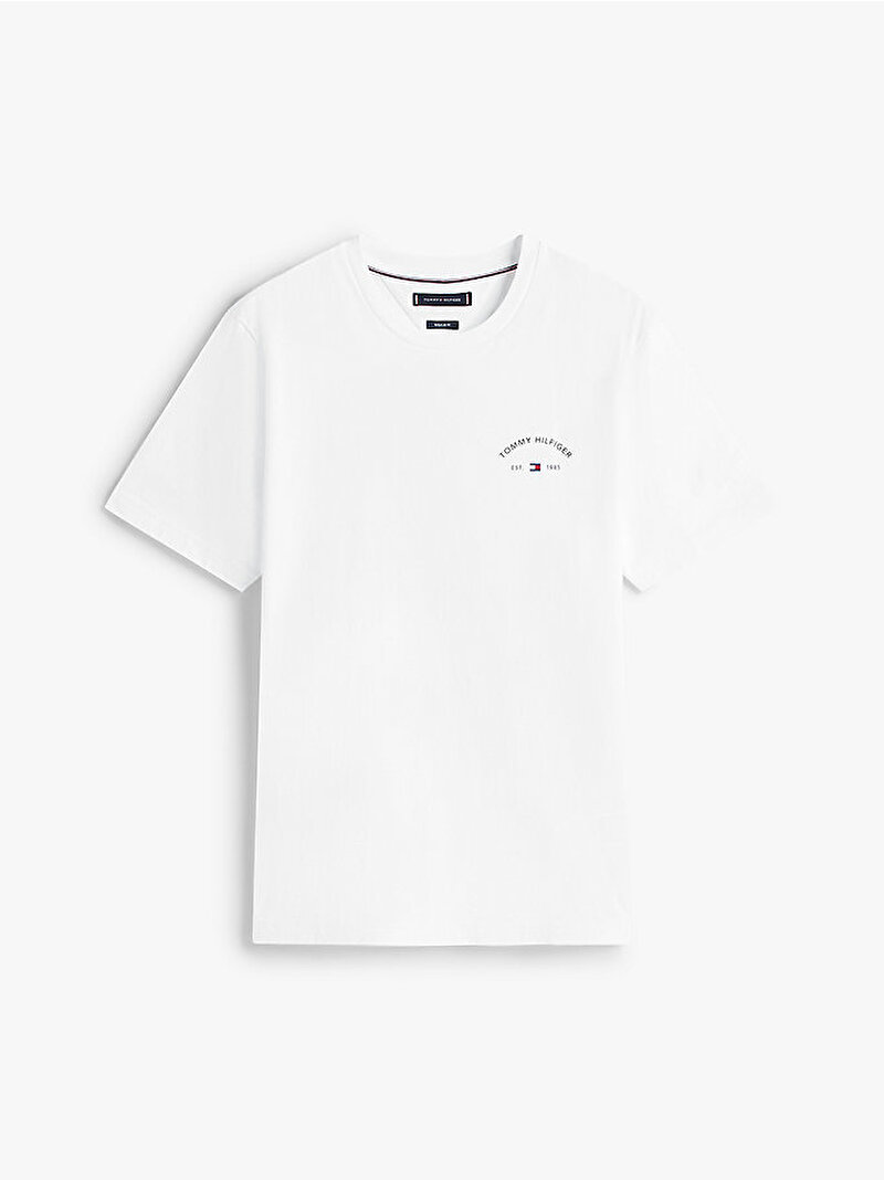 Erkek Hilfiger Hotel T-shirt Beyaz  MW0MW39352YBR