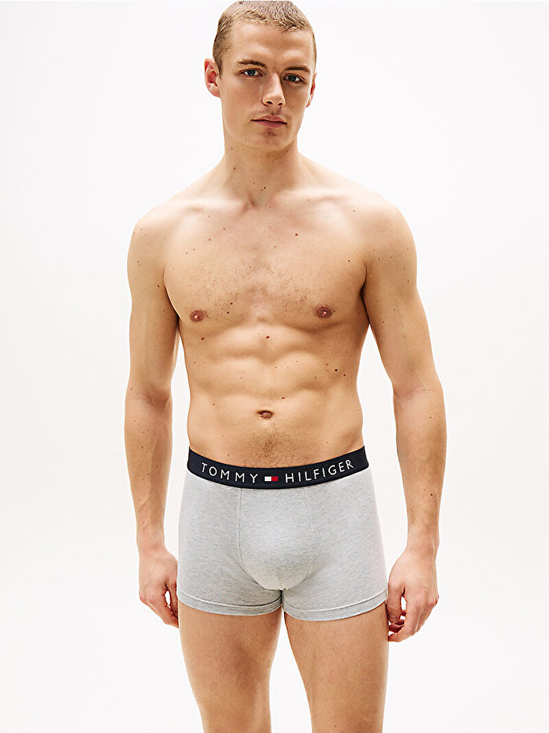 Erkek 3'lü Paket Trunk Boxer Seti Gri UM0UM034000R4