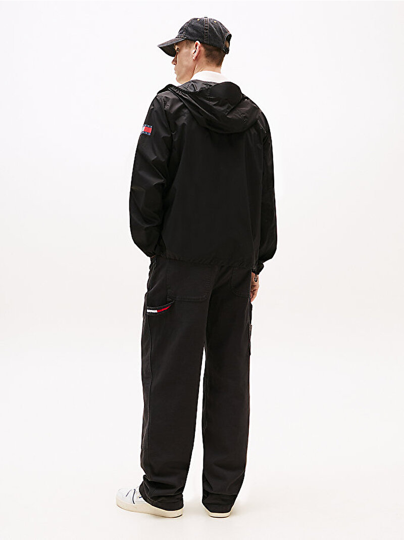 Erkek TJM Outdoor Rüzgarlık Ceket Siyah DM0DM21669BDS