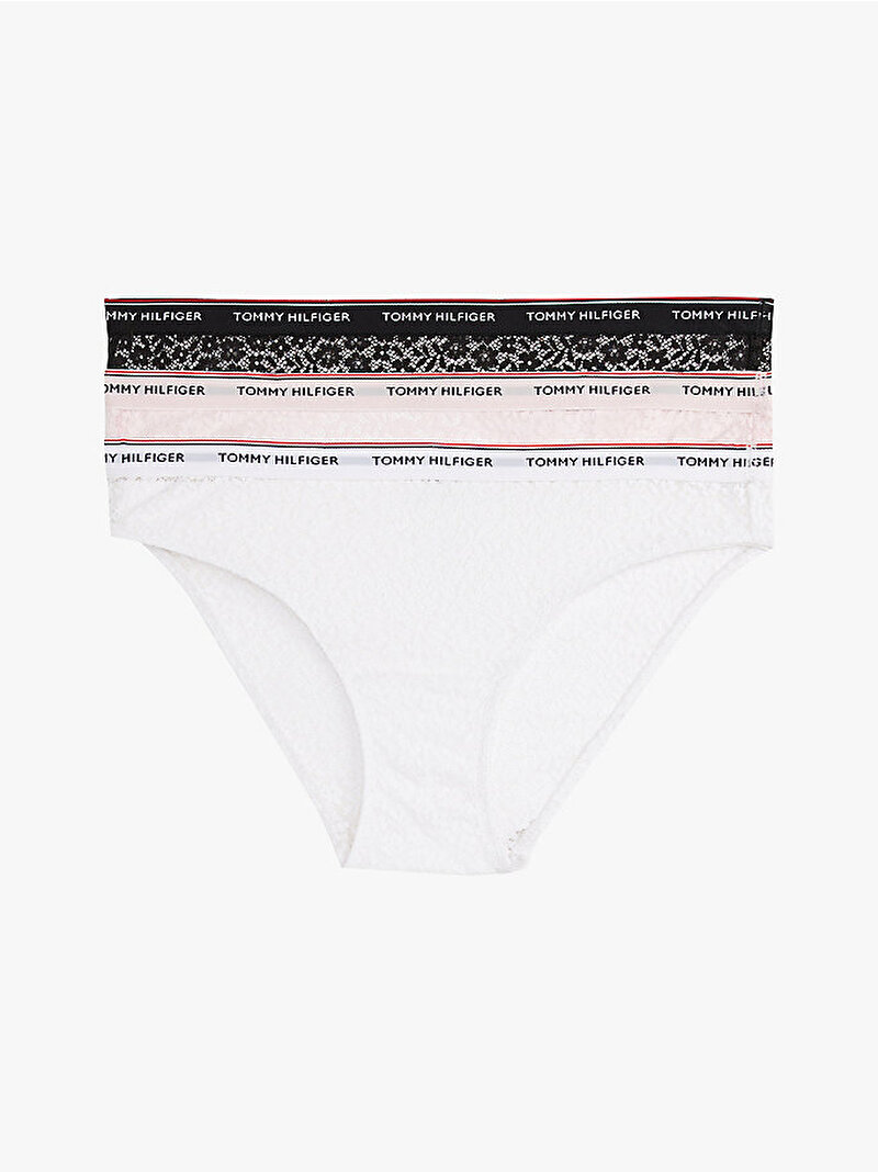 Kadın 3'lü Paket Bikini Külot Çok renkli UW0UW048970SK