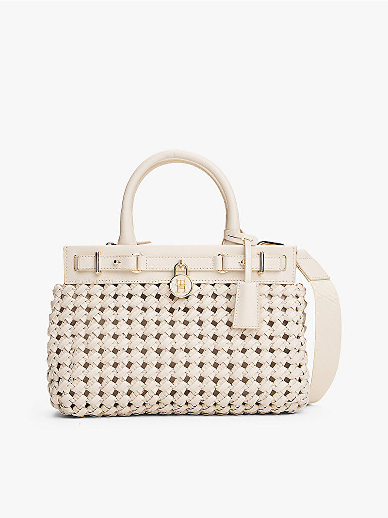 Kadın American Icon Mini Tote Çanta Bej  AW0AW17395AA8
