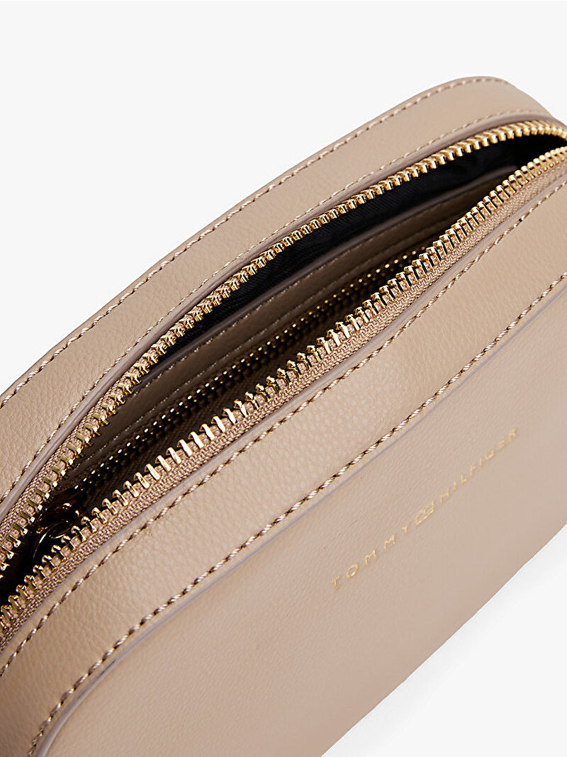 Kadın TH Logotape Camera Çanta Bej  AW0AW17450AFE