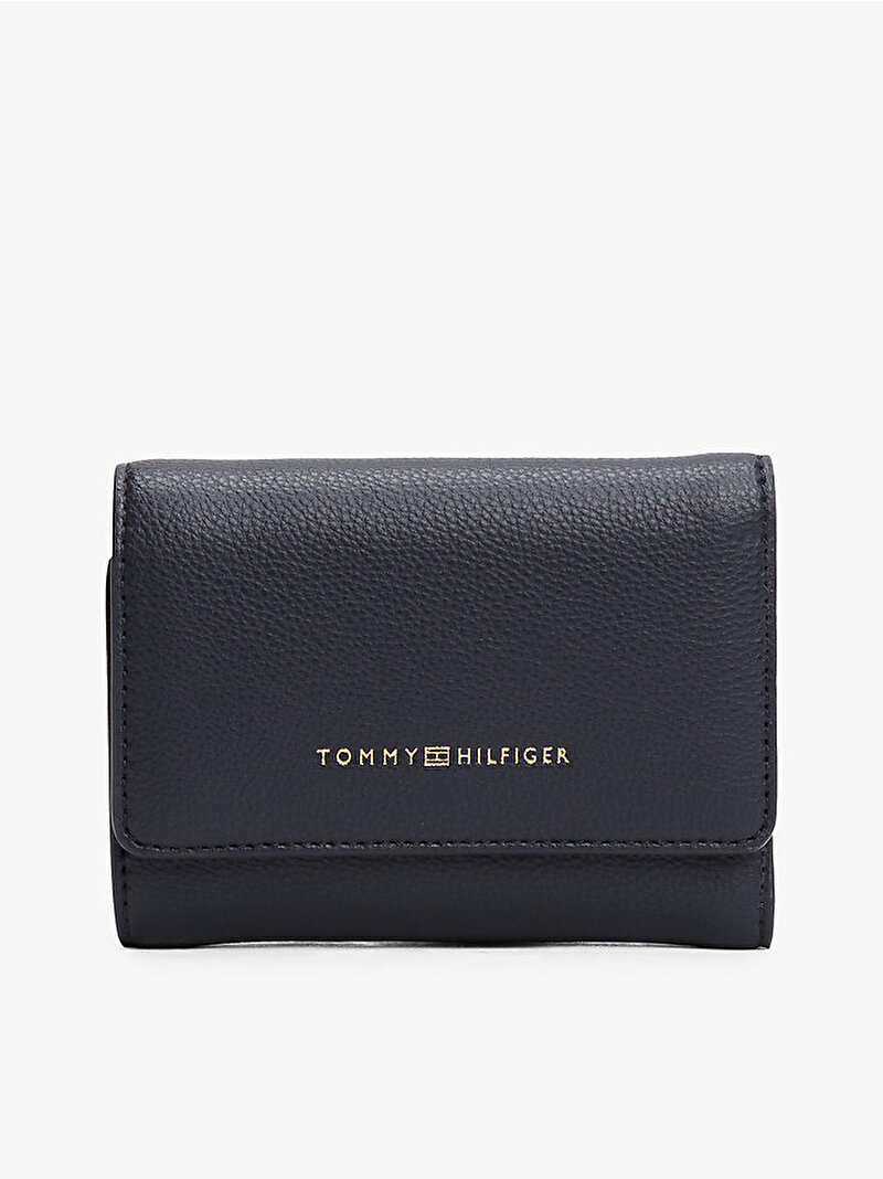 Kadın TH Logotape Trifold Cüzdan Lacivert AW0AW17477DW6
