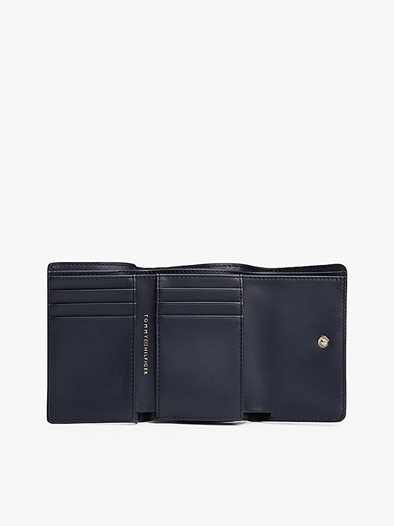 Kadın TH Logotape Trifold Cüzdan Lacivert AW0AW17477DW6