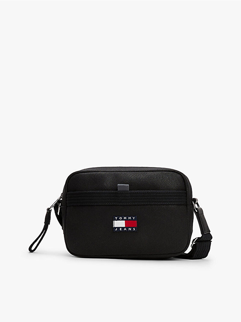 Erkek TJM Collegiate Summer Çapraz Çanta Siyah AM0AM13395BDS