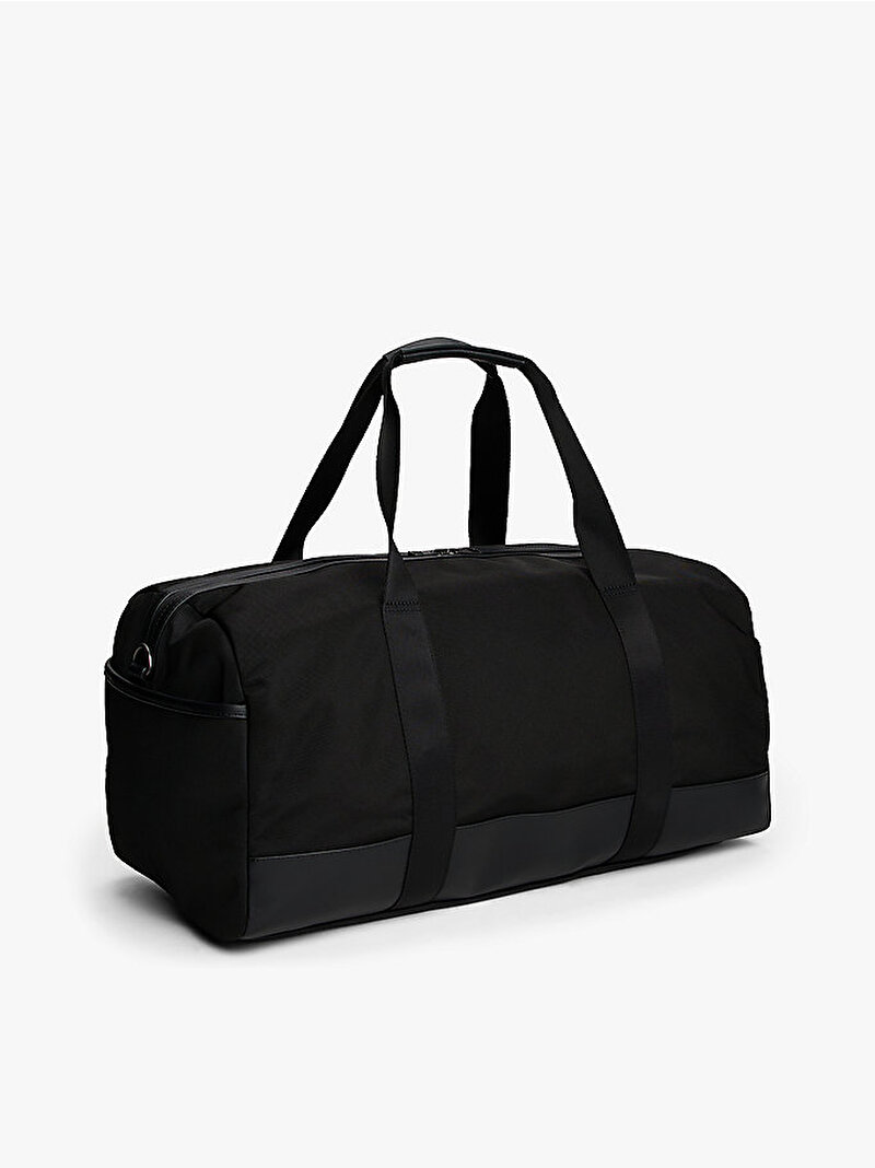 Erkek TH Nylon Travel Duffle Çanta Siyah AM0AM13471BDS