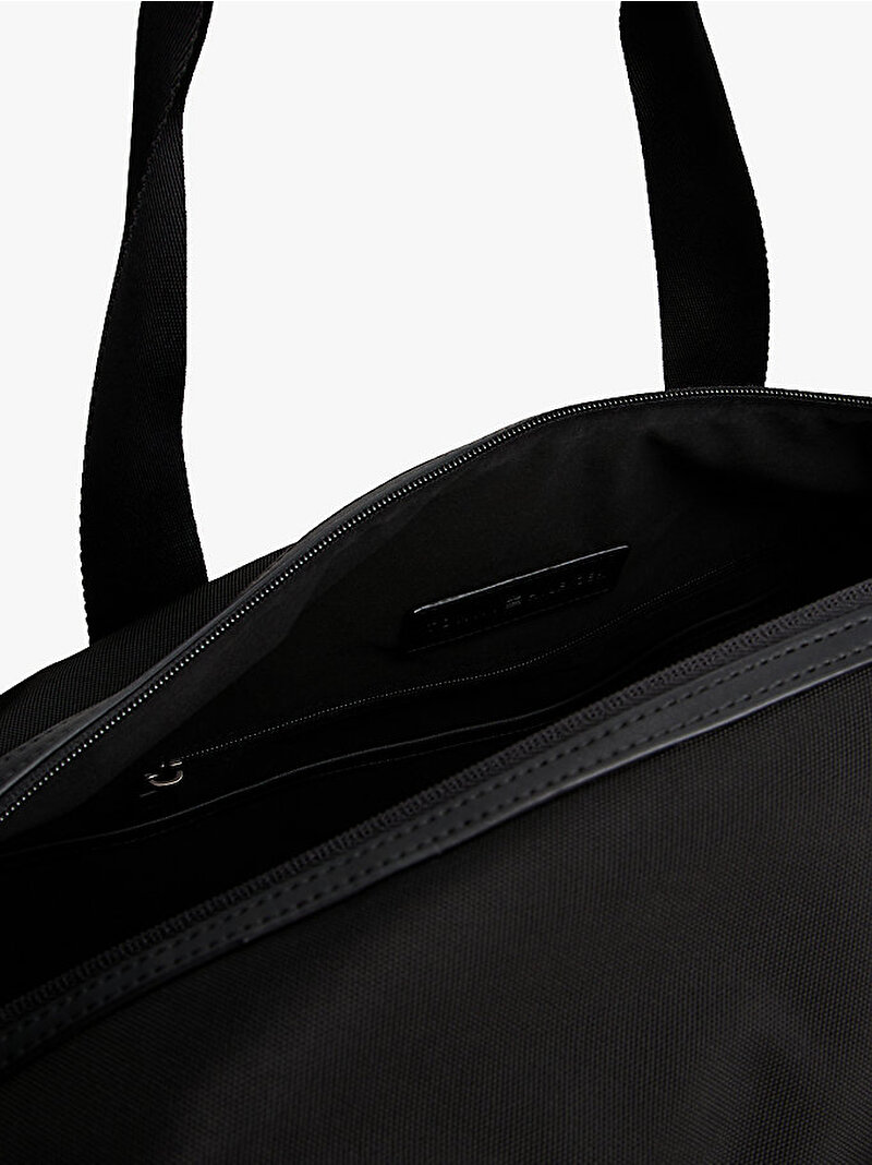 Erkek TH Nylon Travel Duffle Çanta Siyah AM0AM13471BDS
