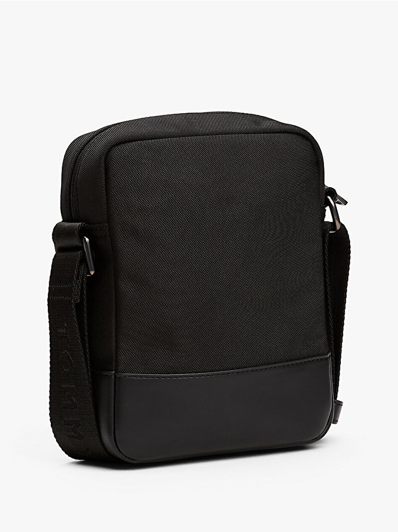 Erkek TH Nylon Travel Mini Çapraz Çanta Siyah AM0AM13472BDS