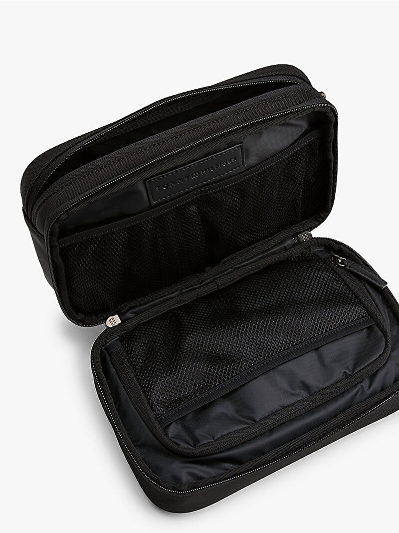Erkek TH Nylon Travel Washbag Siyah AM0AM13526BDS