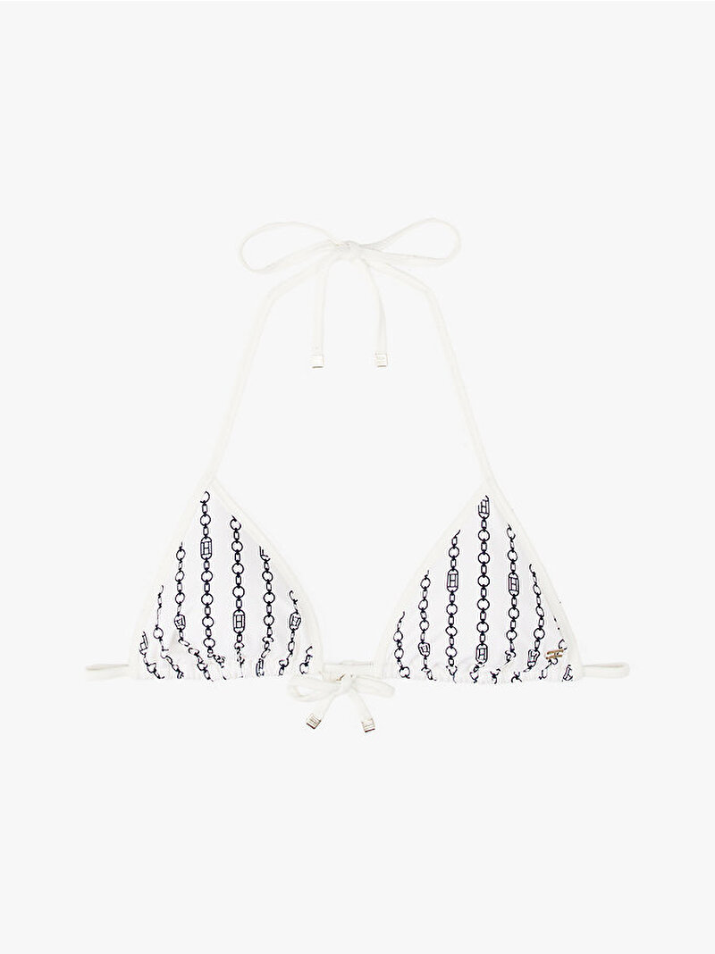 Kadın Üçgen Bikini Üstü Beyaz  UW0UW053140LB