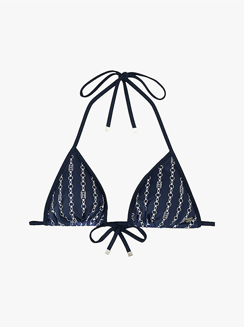 Kadın Üçgen Bikini Üstü Lacivert UW0UW053140G3
