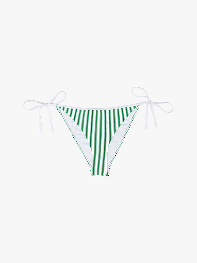 Kadın String Side Tie Bikini Altı Yeşil UW0UW058410LF