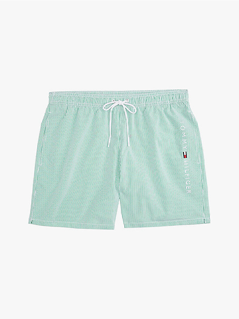 Erkek Medium Drawstring Deniz Şortu Yeşil UM0UM032650LA