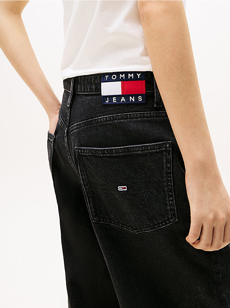 Kadın Mia MR Relaxed Jean Pantolon Siyah DW0DW204551BY