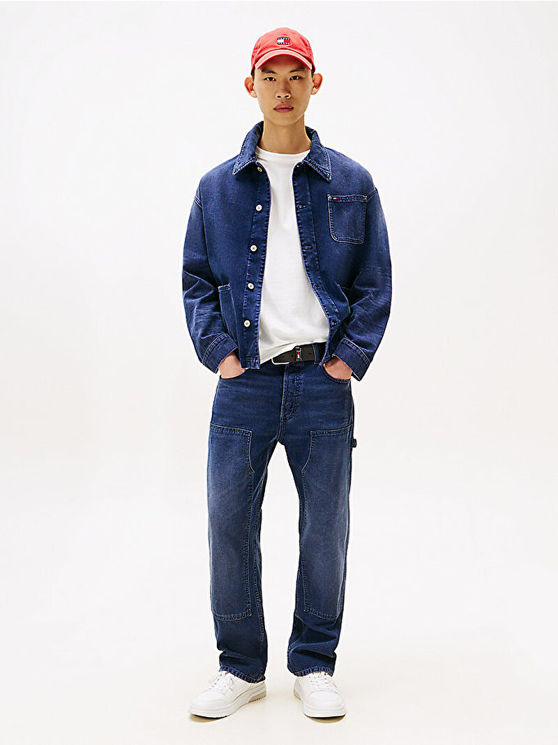 Erkek Otis Regular Jean Pantolon Lacivert DM0DM211951BK