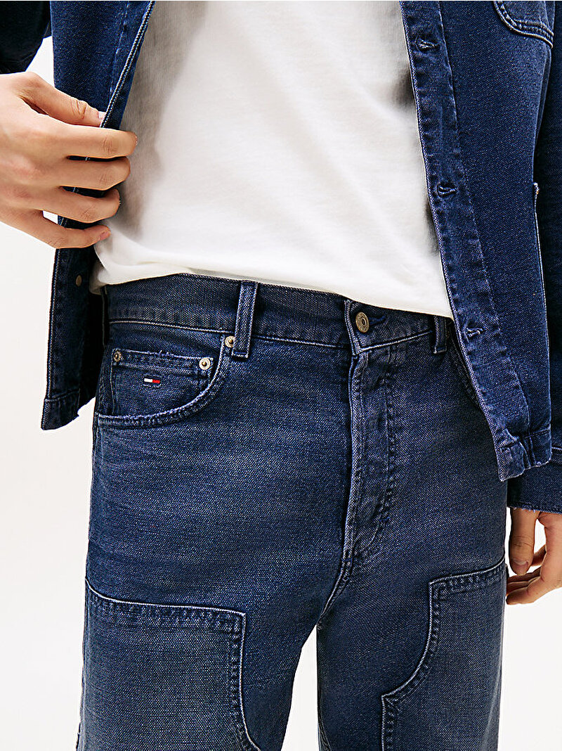 Erkek Otis Regular Jean Pantolon Lacivert DM0DM211951BK