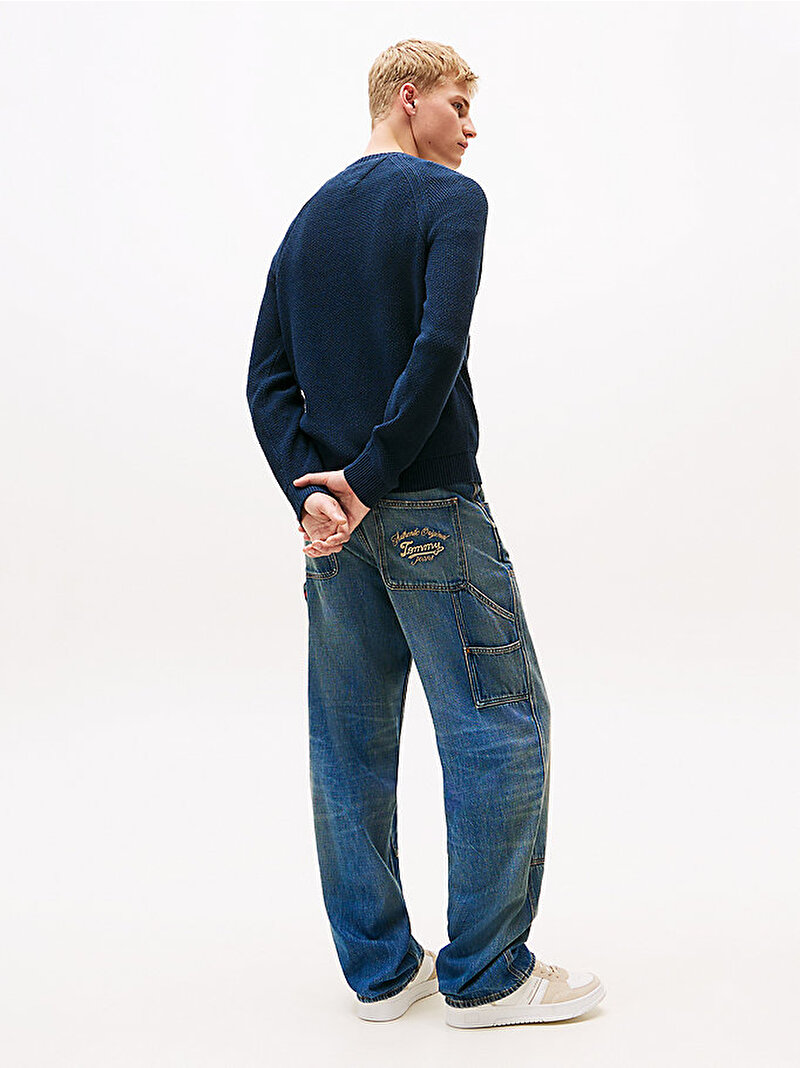 Erkek TJM Slim Raglan Line Kazak Lacivert DM0DM21655C1G